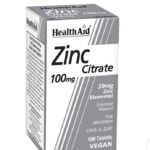HealthAid Zinc Citrate 100mg Tablets 100's