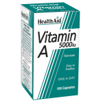 HealthhAid Vitamin A 5000iu Capsules 100's