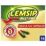 Lemsip Max All In One Cold & Flu Capsules 16's