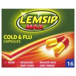 Lemsip Max Cold & Flu Capsules (16 Capsules)
