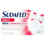 SUDAFED Sinus Maximum Strength Capsules 16's