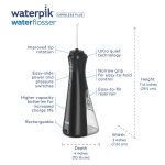 Waterpik Black Water Flosser Cordless Plus 4 Tips WP462 - Image 9