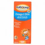 Haliborange Omega-3 Dha Brain Support Orange Flavoured Syrup 3-12 Years - 300ml