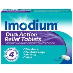 Imodium Dual Action Relief Tablets 6's