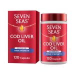 Seven Seas High Strength Cod Liver Oil Caps 120's