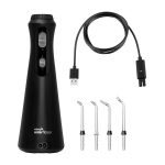Waterpik Black Water Flosser Cordless Plus 4 Tips WP462 - Image 5