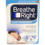 Breathe Right Small/Medium, Clear Nasal Strips