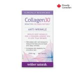 Webber Naturals Collagen30 Antiwrinkle Bioactive Peptides tablets 180's