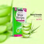 Beauty Formulas Aloe Vera Hair Removal Wax Strips 36's