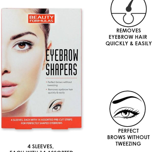 Beauty Formulas Eyebrow Shapers 56's