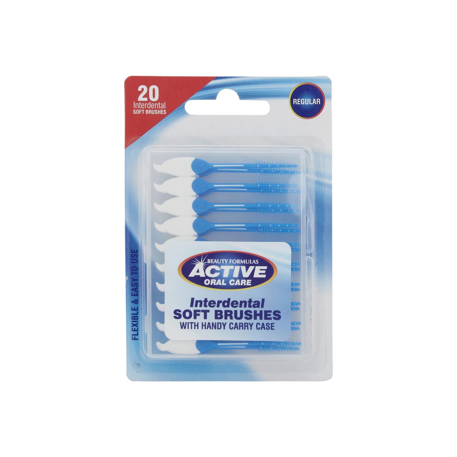 Beauty Formula - Interdental Soft Brushes With Carry Case 20's - Image 1