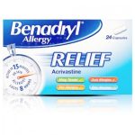 Benadryl Allergy Relief Capsules 24's
