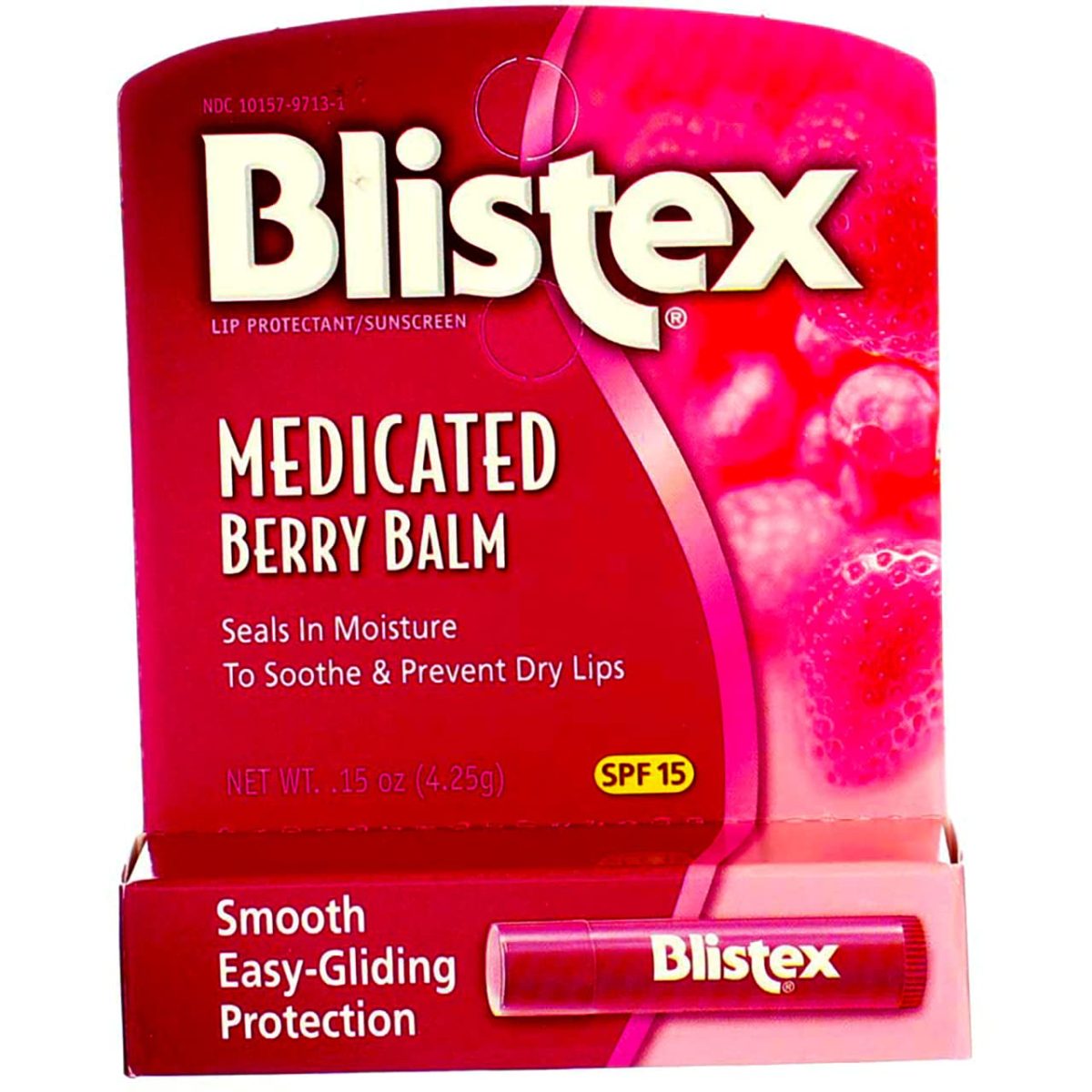 Blistex Medicated Berry Balm SPF15 4.25g - Image 1