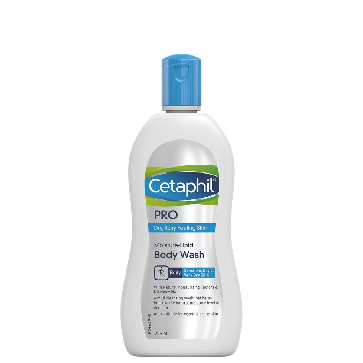 Cetaphil PRO Dry Itchy Sensitive Skin Moisture Lipid Hydrating Body Wash 295ml - Image 1