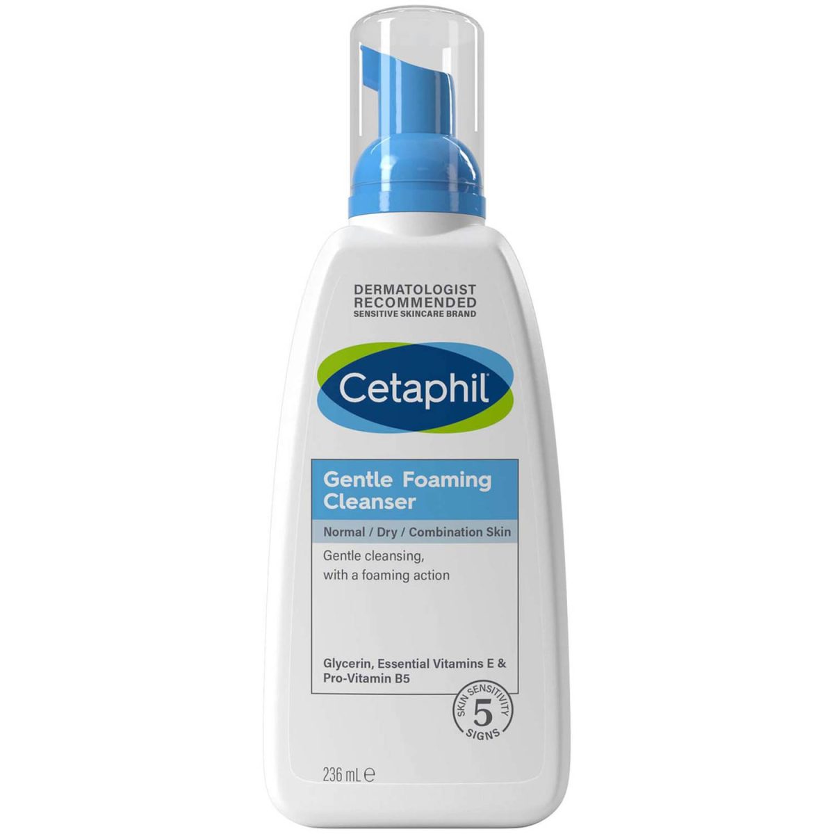 Cetaphil Gentle Foaming Cleanser 236ml - Image 1