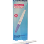 Clear & Simple Pregnancy Test Sticks 1's
