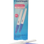 Clear & Simple Pregnancy Test Sticks 2's
