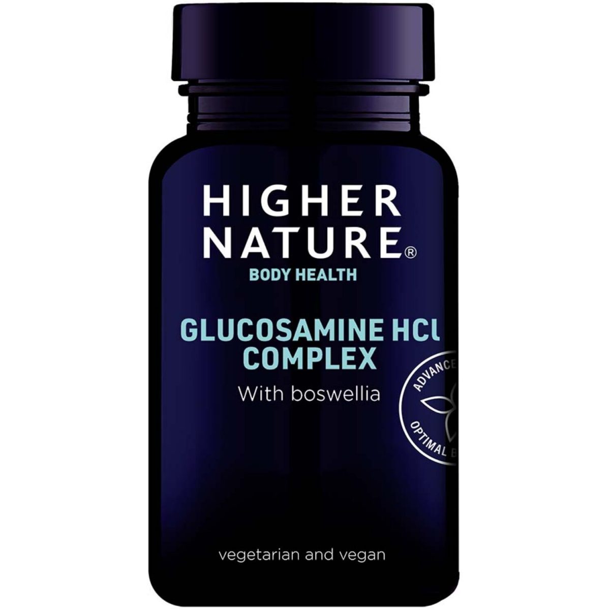 Higher Nature Glucosamine HCL Complex with Boswellia 90's - Image 1