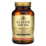 Solgar Glycine 500 mg Vegetable Capsules 100's