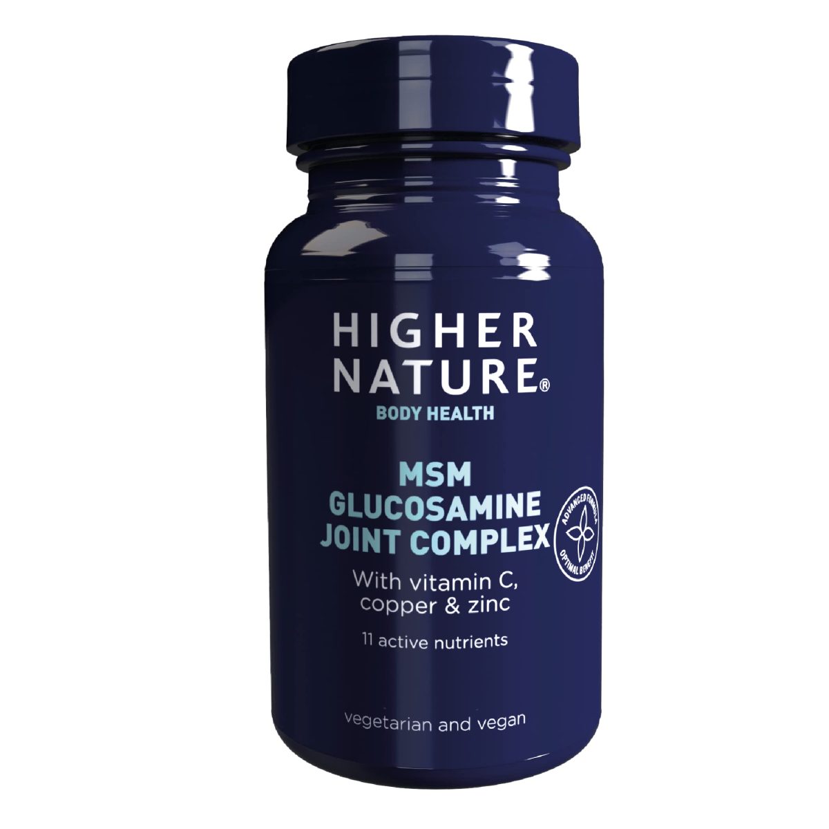 Higher Nature MSM Glucosamine Joint Complex 90's - Image 1