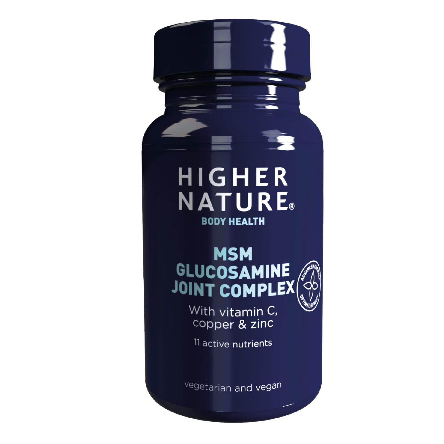 Higher Nature MSM Glucosamine Joint Complex 90's - Image 1