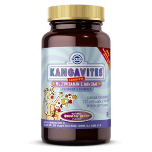 Solgar Kangavites Multivitamin & Mineral Chewable Tablets