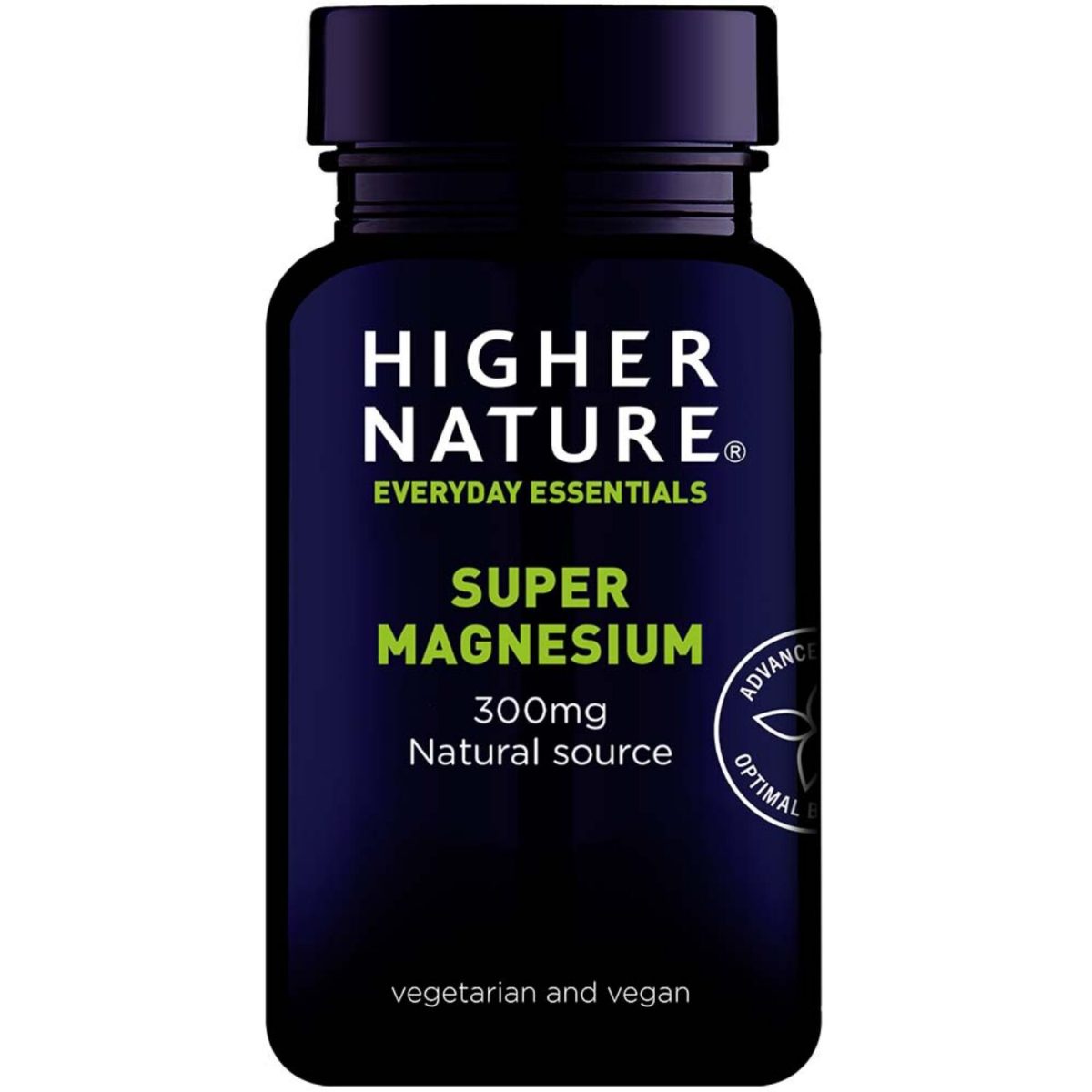 Higher Nature Magnesium Super 300mg Vcaps 90's - Image 1
