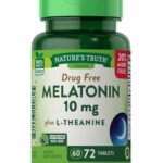 Nature's Truth Melatonin 10mg plus L-Theanine tablets 72's