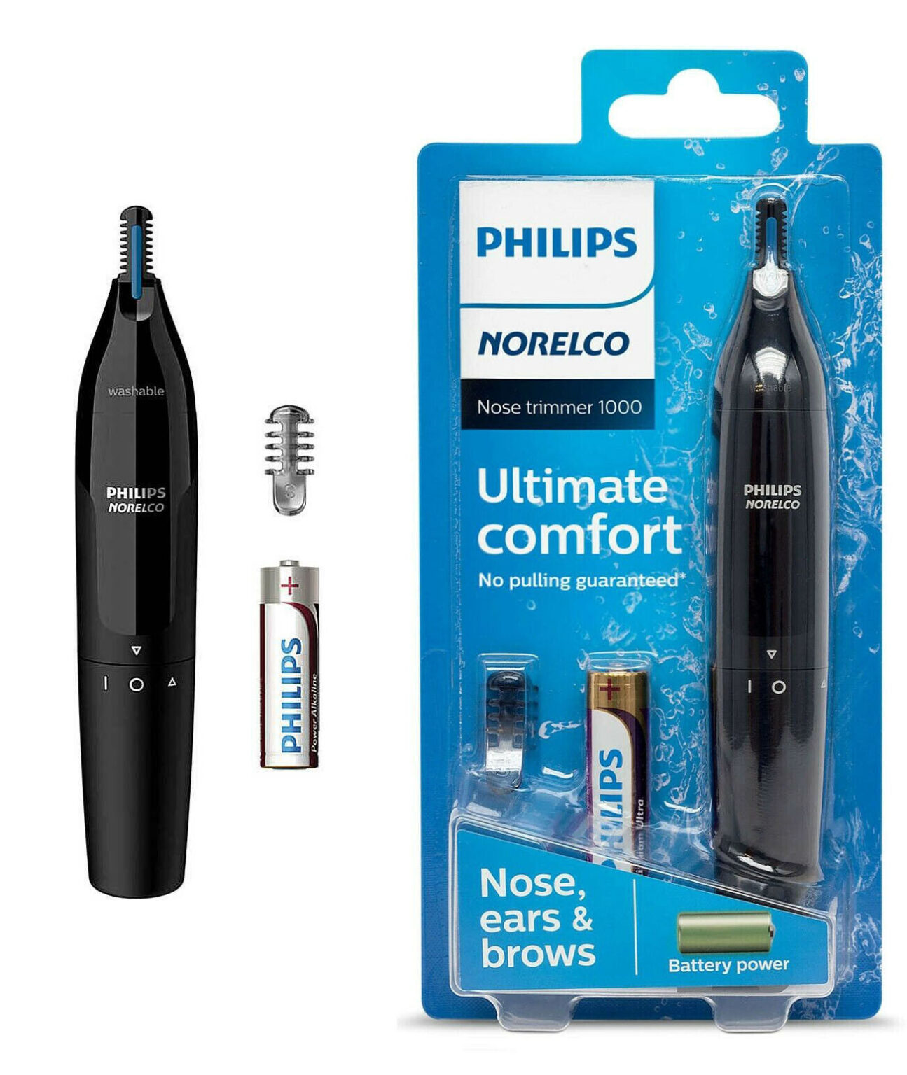Philips Norelco Series 1000 Nose, Ear, and Eyebrow Trimmer - Image 1