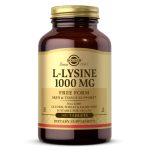 Solgar L-Lysine 1000 mg Tablets 100's