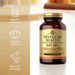 Solgar No Flush Niacin 500mg 100's