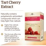 Solgar Tart Cherry 1000 mg Vegetable Capsules 90's