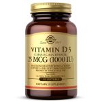 Solgar Vitamin D3 1000 IU Vegetable Capsules 100's