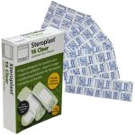 Steroplast Premium Clear Assorted Plasters 16's