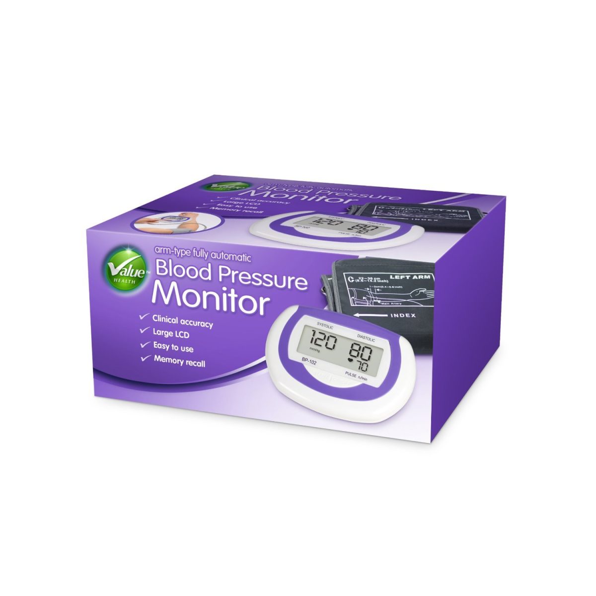 Value Health Blood Pressure Monitor One - Image 1
