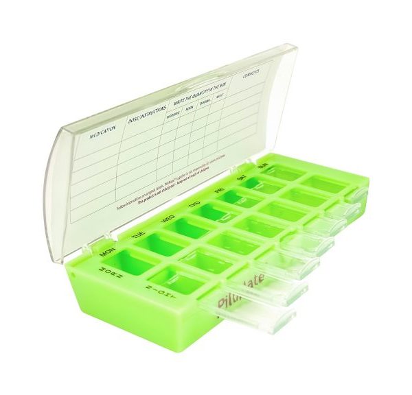 Pillmate Twice Daily Weekly Dispenser - 19024