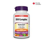 Webber Naturals B50 Complex Caps 80`s