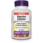 Webber Naturals Digestive Enzymes tablets 90's
