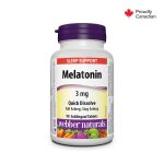 Webber Naturals Melatonin 3mg Quick Dissolving Tablets 90's