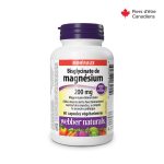 Webber Naturals Magnesium Bisglycinate 200mg Veg Capsules 60's