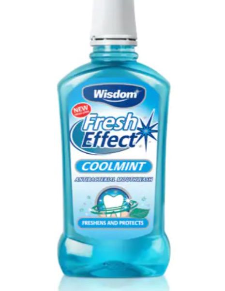 Wisdom Fresh Effect Mouthwash (Coolmint) 500ml