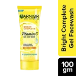 Garnier Bright Complete Vitamin C Gel Face Wash 100g