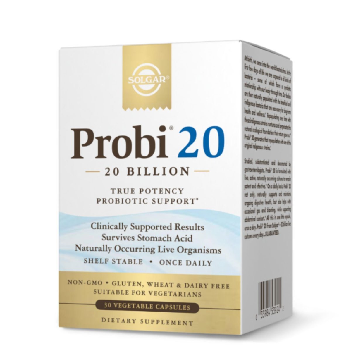 Solgar Probi 20 Billion Vegetable Capsules 30's - Image 1