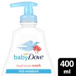 Dove BABY Head-To-Toe Wash 400ml (Rich Moisture)