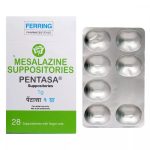 Pentasa 1g Suppositories 28's