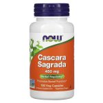 NOW Foods, Cascara Sagrada, 450 mg, 100 Veg Capsules