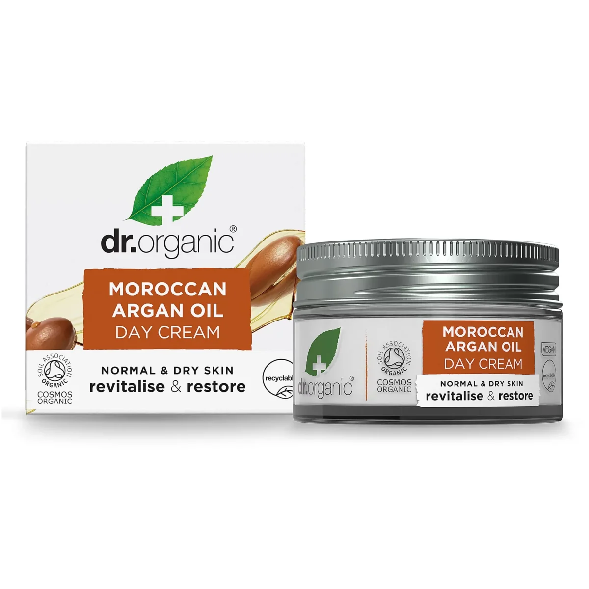 Dr Organic Moroccan Argan Oil Day Cream 50ml - Image 1