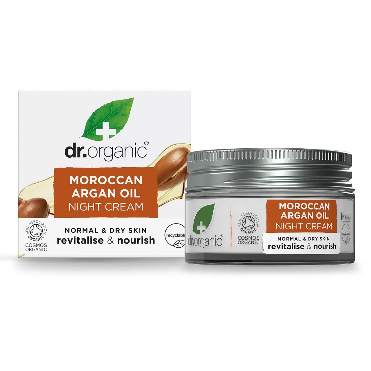 Dr Organic Moroccan Argan Oil Night Cream 50ml - Image 1