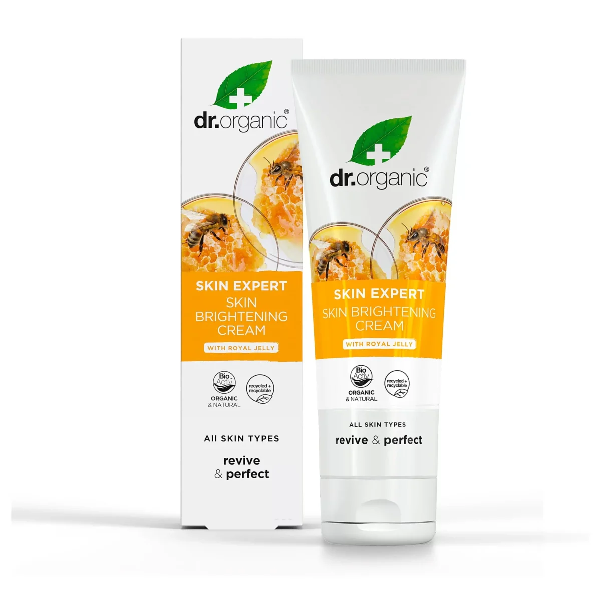 Dr Organic Skin Expert Skin Brightening Cream 125ml - Image 1