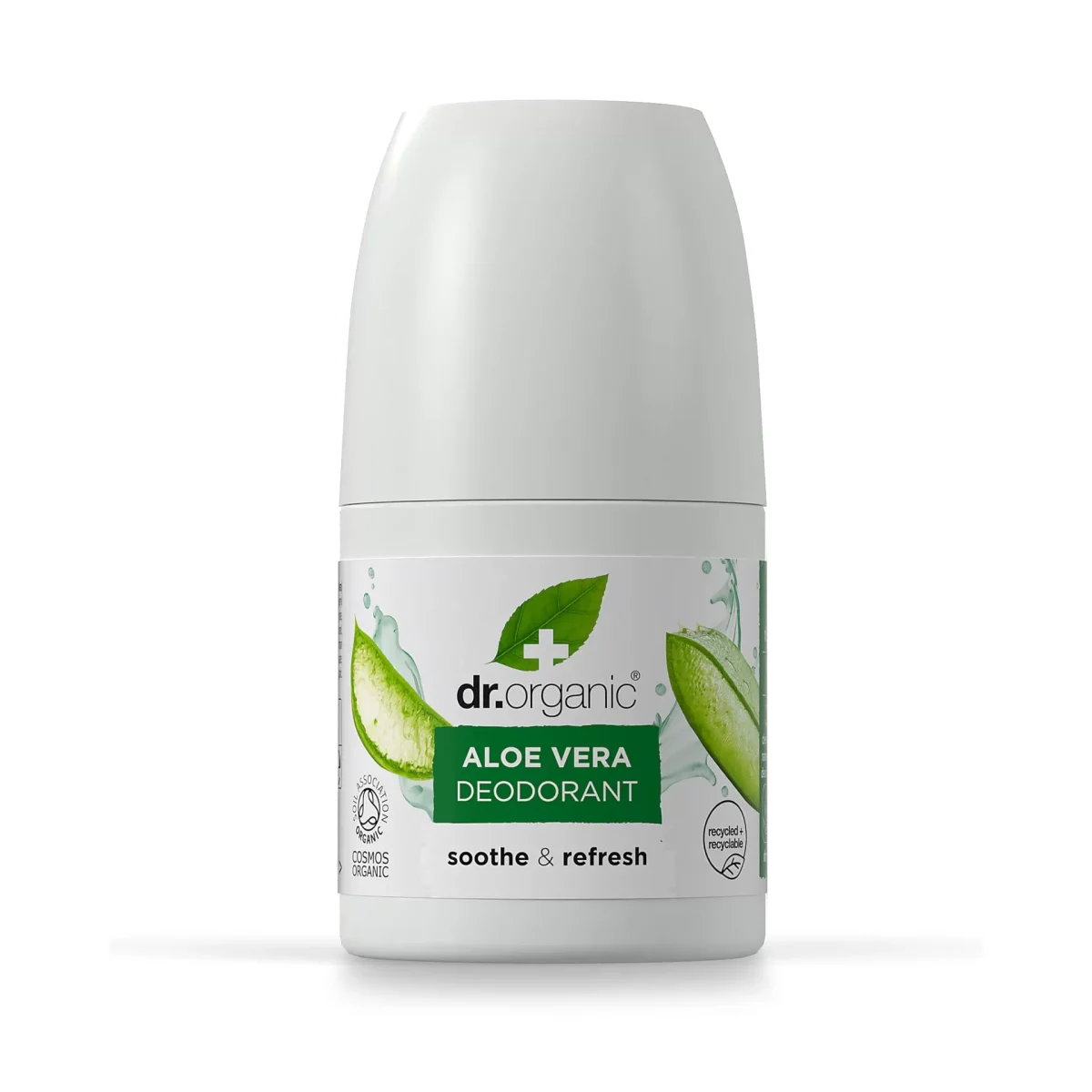 Dr. Organic Aloe Vera Deodorant 50ml - Image 1